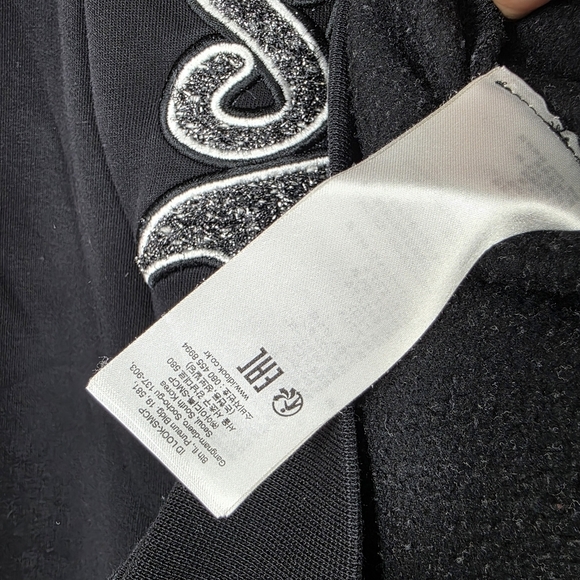 Sandro Hooded Graphic Sweatshirt - Picture 6 of 12